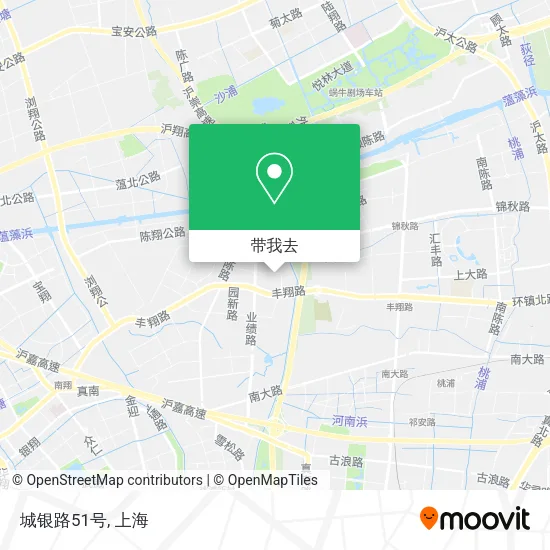 城银路51号地图