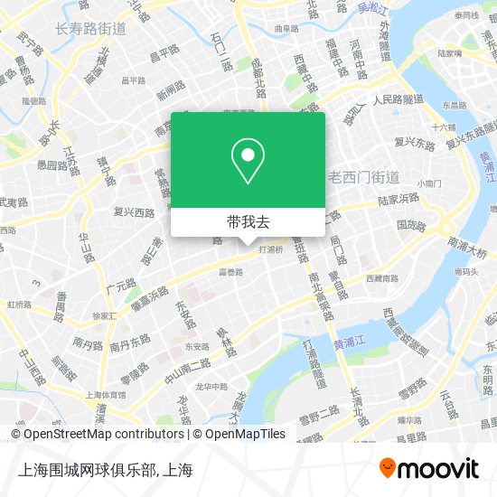 上海围城网球俱乐部地图