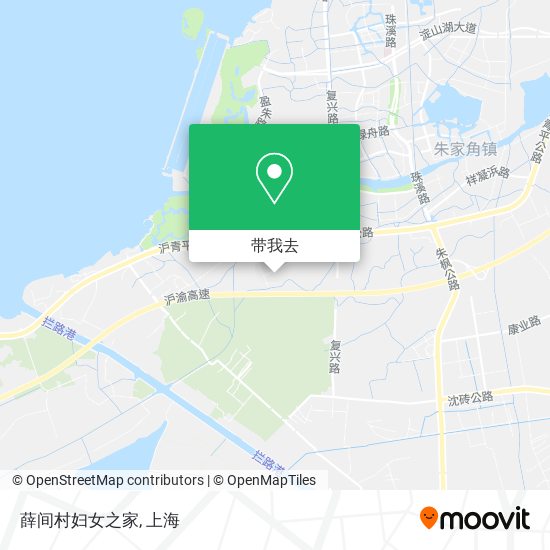 薛间村妇女之家地图
