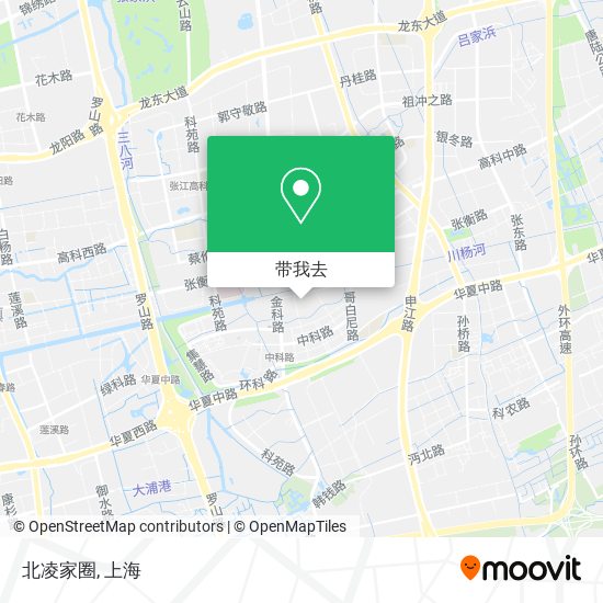 北凌家圈地图