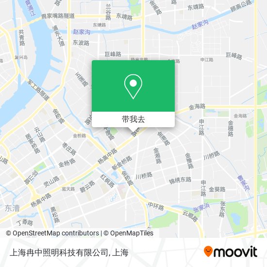 上海冉中照明科技有限公司地图