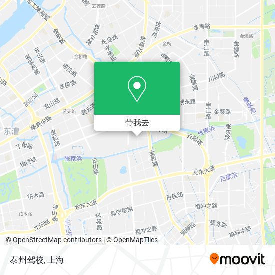 泰州驾校地图