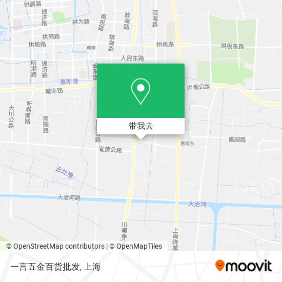 一言五金百货批发地图