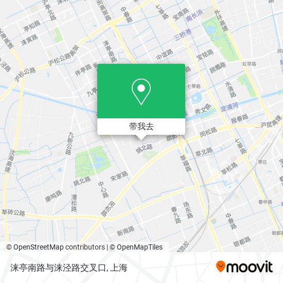 涞亭南路与涞泾路交叉口地图