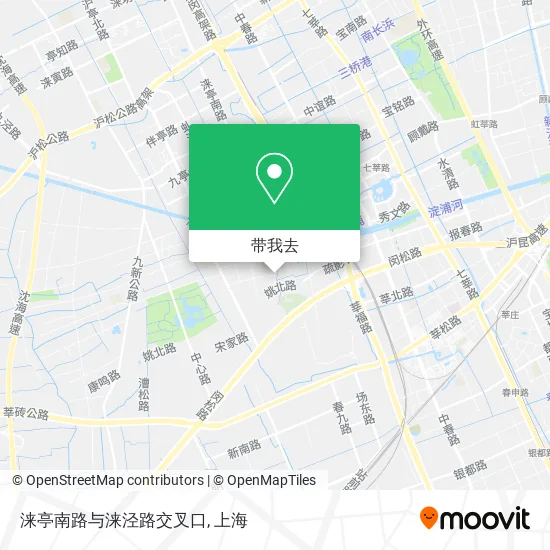 涞亭南路与涞泾路交叉口地图