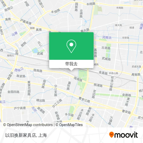 以旧换新家具店地图
