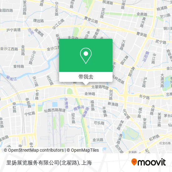 里扬展览服务有限公司(北翟路)地图