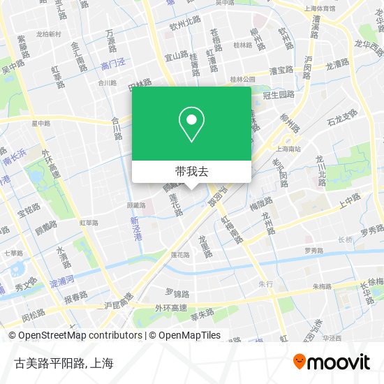 古美路平阳路地图