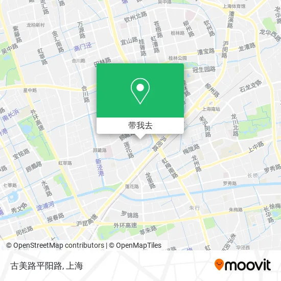 古美路平阳路地图