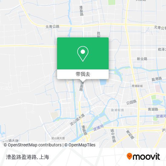 漕盈路盈港路地图