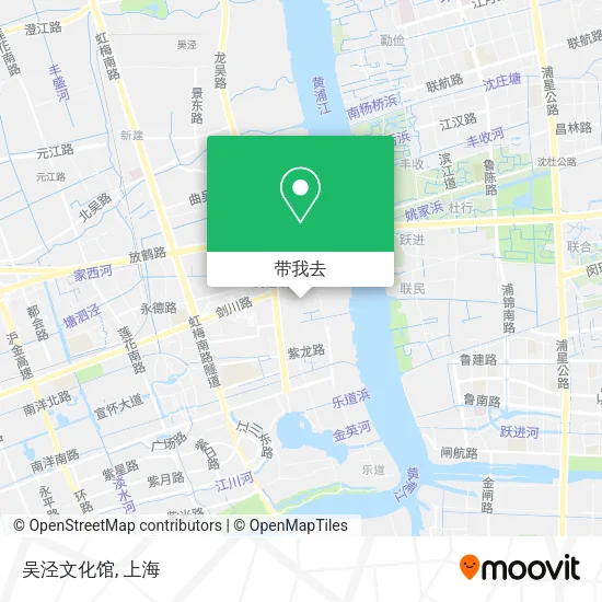 吴泾文化馆地图