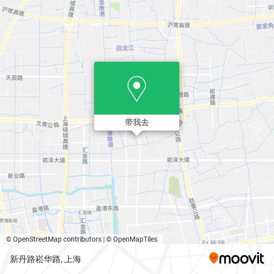 新丹路崧华路地图