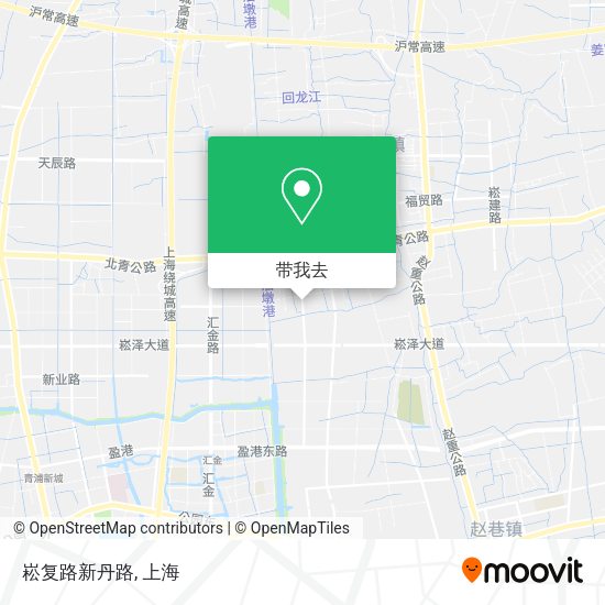 崧复路新丹路地图