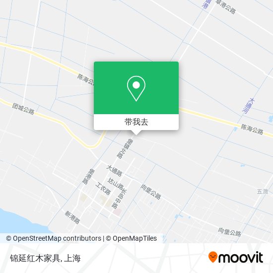 锦延红木家具地图