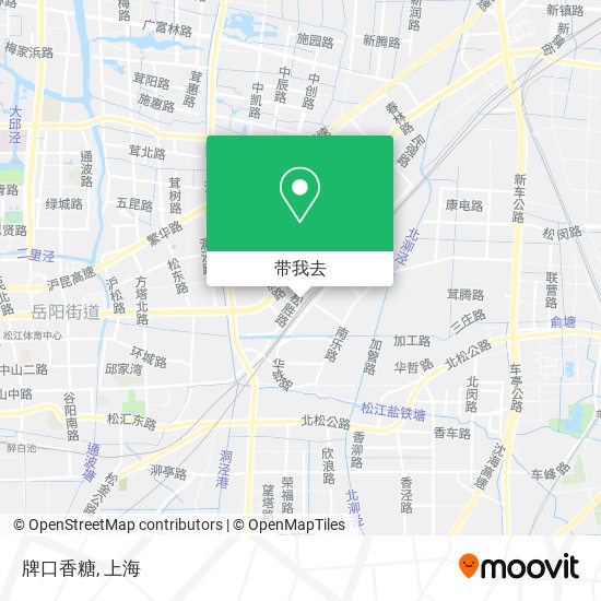 牌口香糖地图