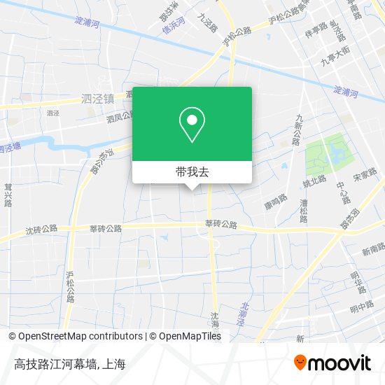 高技路江河幕墙地图