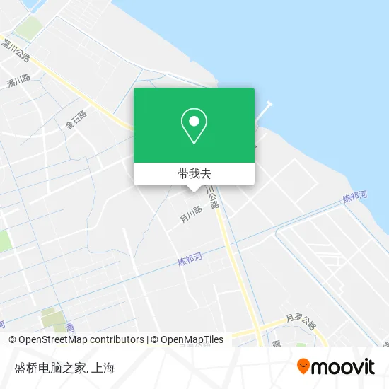 盛桥电脑之家地图