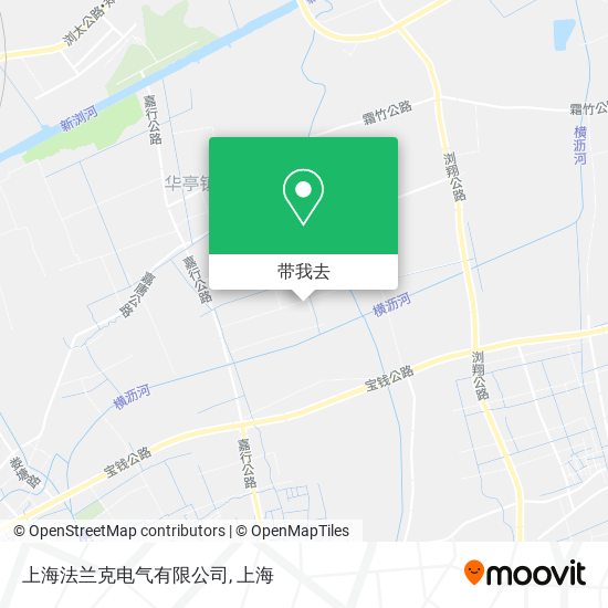 上海法兰克电气有限公司地图