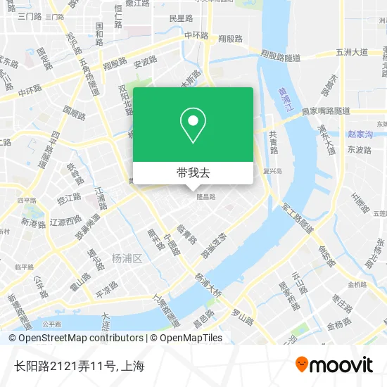 长阳路2121弄11号地图
