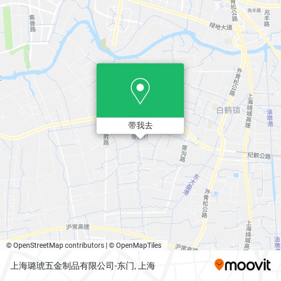 上海璐琥五金制品有限公司-东门地图