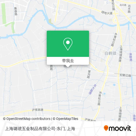 上海璐琥五金制品有限公司-东门地图