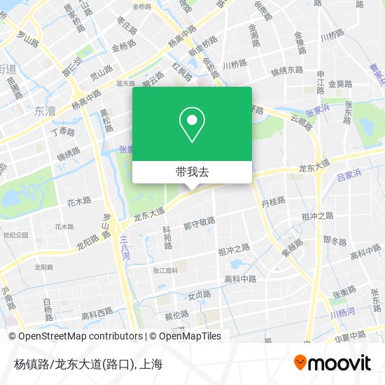 杨镇路/龙东大道(路口)地图