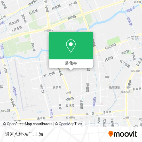 通河八村-东门地图