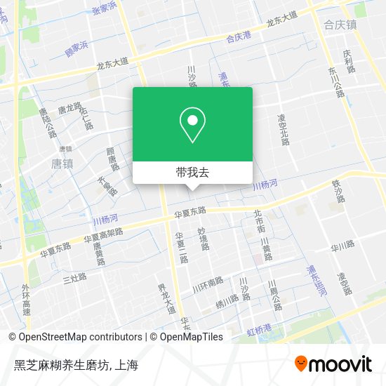 黑芝麻糊养生磨坊地图