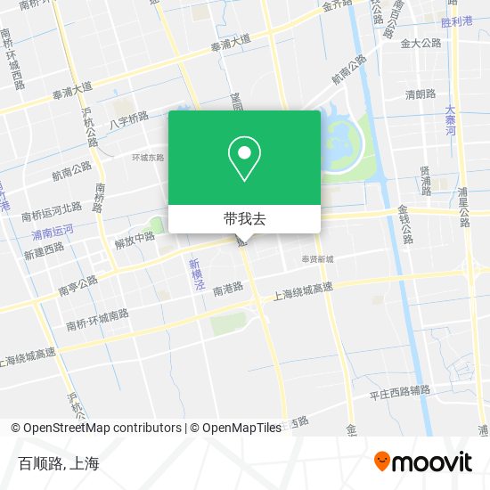 百顺路地图