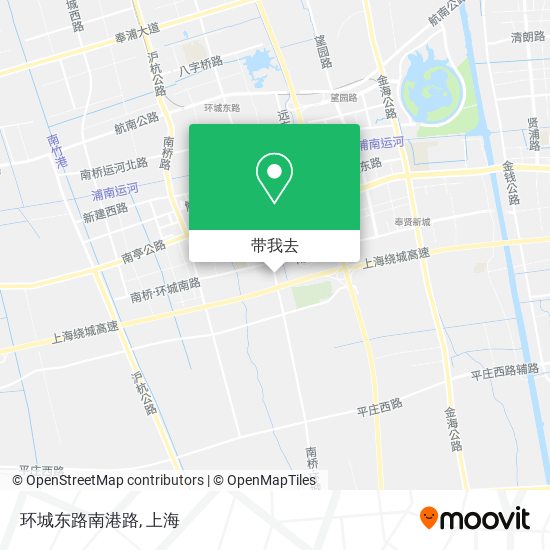 环城东路南港路地图