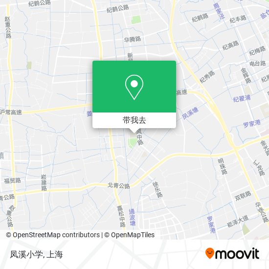 凤溪小学地图