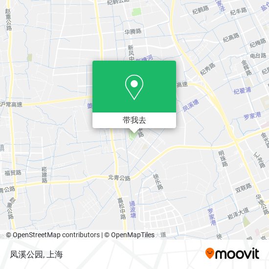 凤溪公园地图