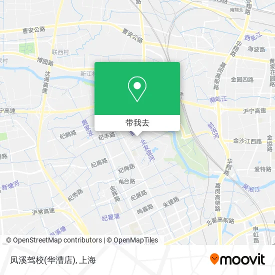 凤溪驾校(华漕店)地图