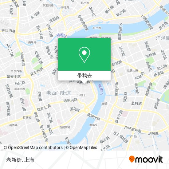 老新街地图