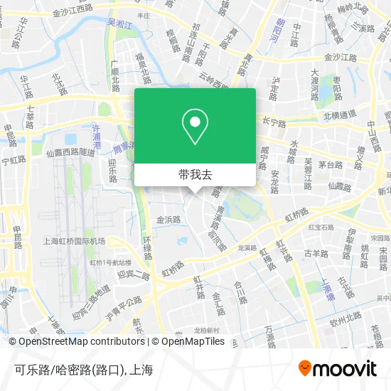 可乐路/哈密路(路口)地图