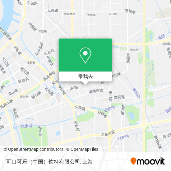 可口可乐（中国）饮料有限公司地图