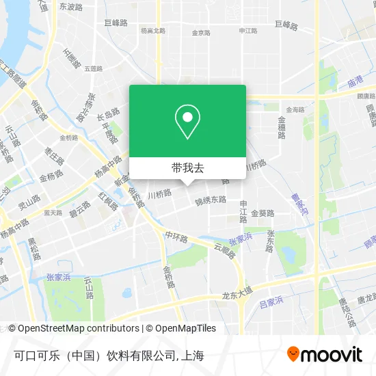 可口可乐（中国）饮料有限公司地图