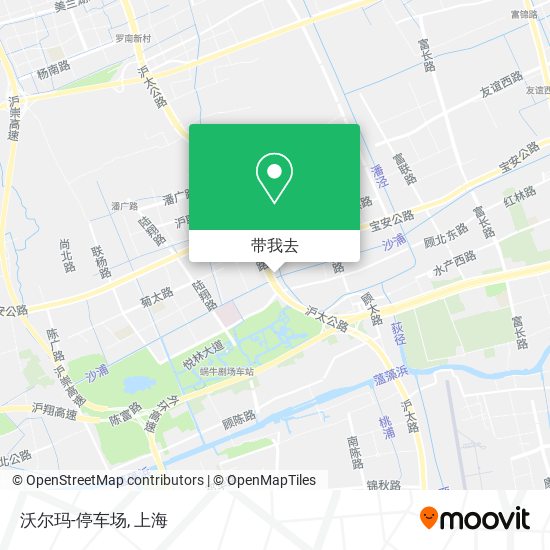 沃尔玛-停车场地图
