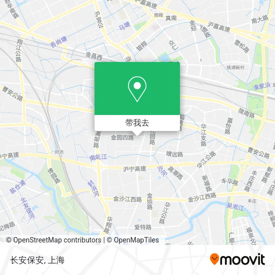 长安保安地图