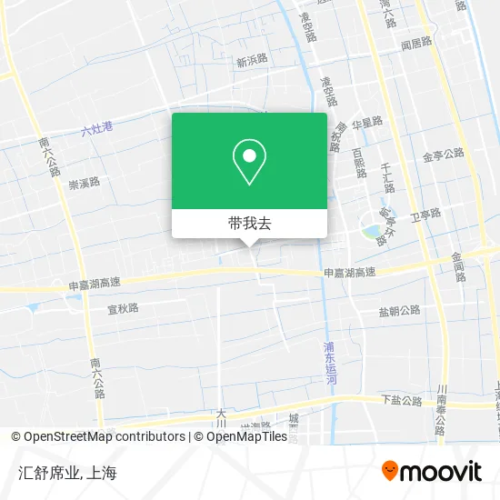 汇舒席业地图