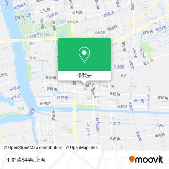汇舒路54弄地图