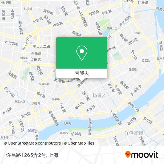 许昌路1265弄2号地图