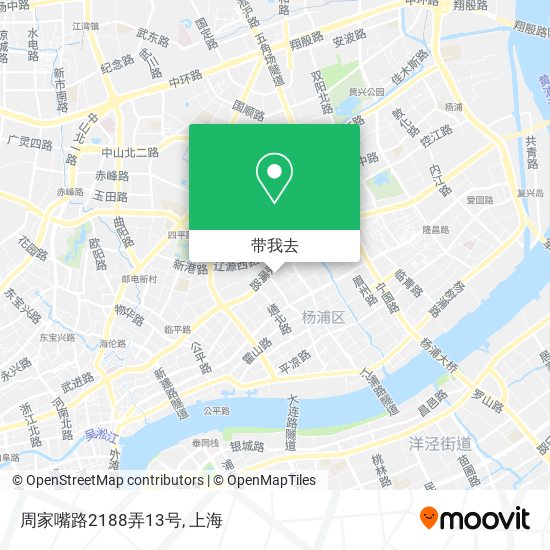 周家嘴路2188弄13号地图