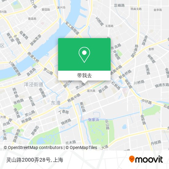 灵山路2000弄28号地图