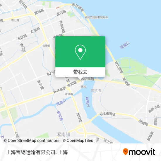 上海宝钢运输有限公司地图