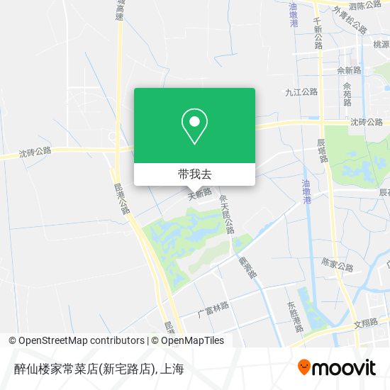 醉仙楼家常菜店(新宅路店)地图