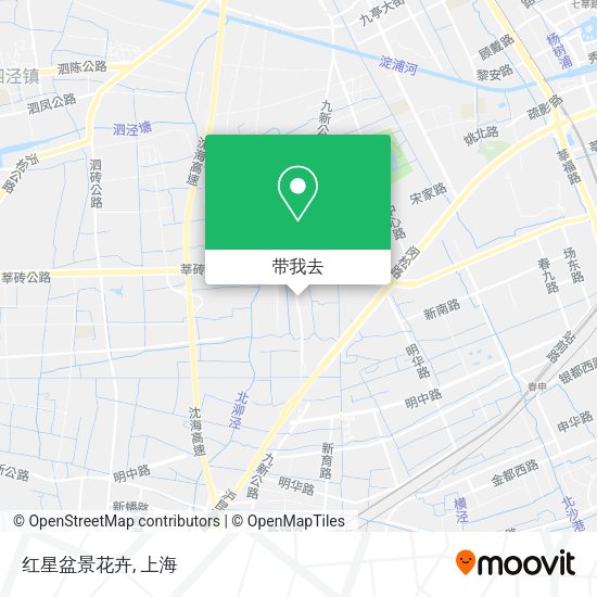 红星盆景花卉地图