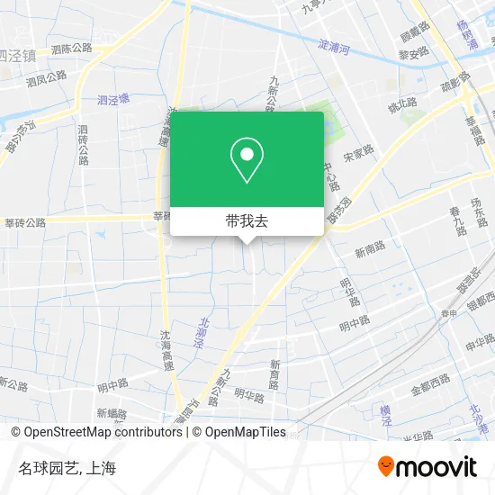 名球园艺地图