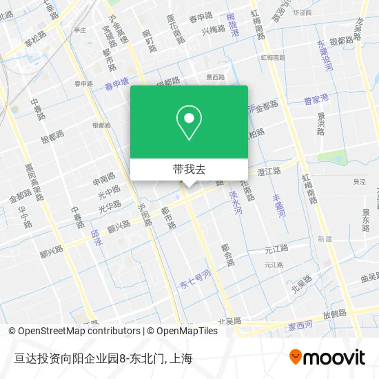 亘达投资向阳企业园8-东北门地图