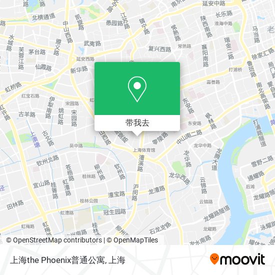 上海the Phoenix普通公寓地图